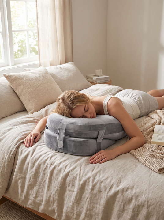 Fenoss Comfort Face Down Pillow lifestyle photo 1: Rest Face Down Comfortably