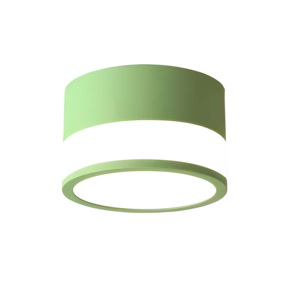 Modern Round Ceiling Light – Flush Mount Disc for Hallways