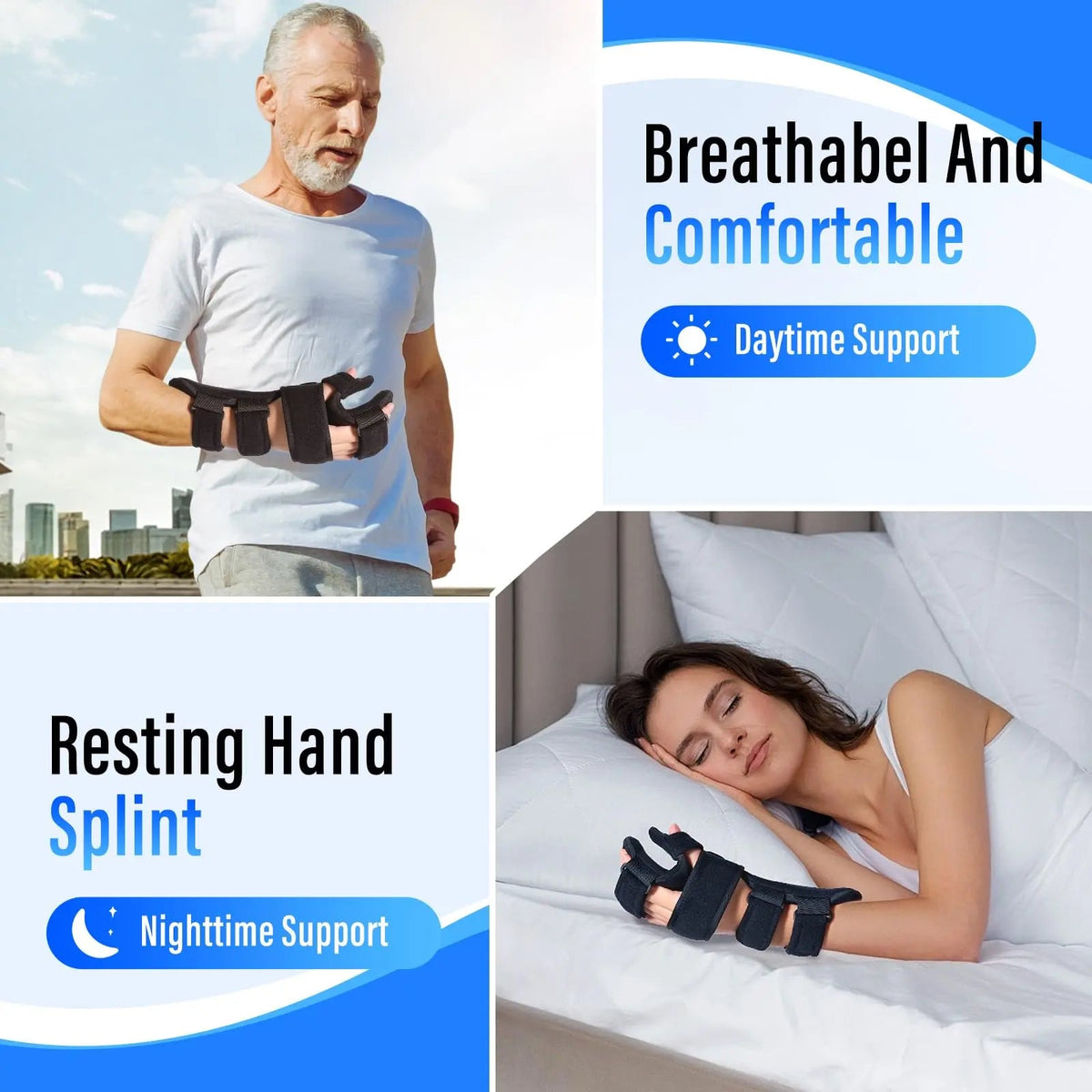 Fenoss® Adjustable Support Hand Brace