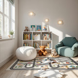 Fenoss® Play Mat Parking Lot Rug