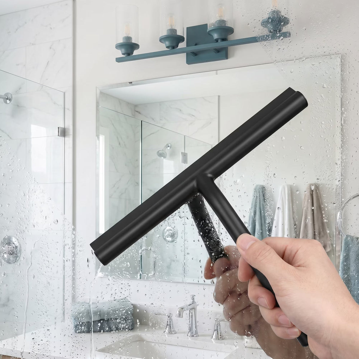 Fenoss® Silicone Blade Modern Shower Squeegee