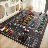 Fenoss® Play Mat Parking Lot Rug