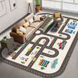 Fenoss® Play Mat Parking Lot Rug