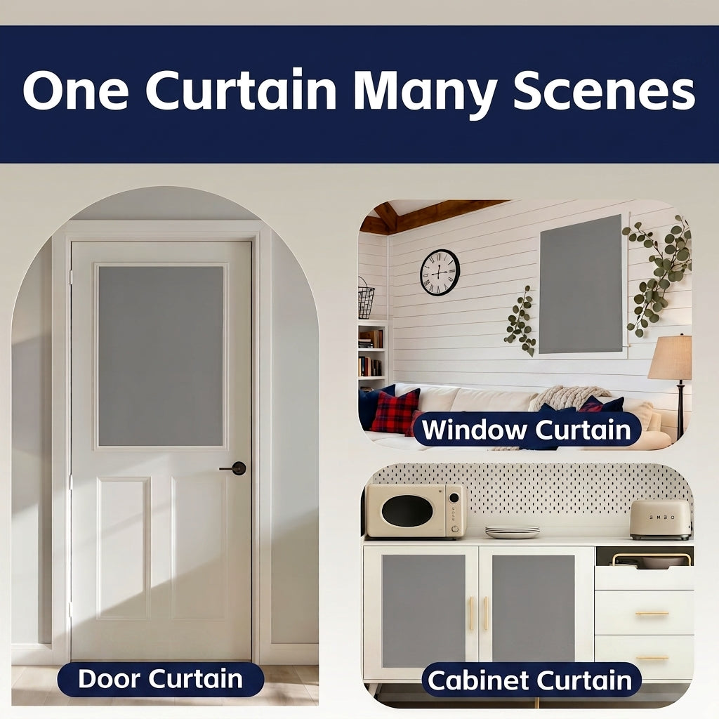 Fenoss® Portable Self Adhesive Blackout Curtains
