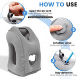 Fenoss® Inflatable Headrest Travel Pillow