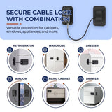 Fenoss® Fridge Combination Lock