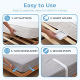 Fenoss® Gripper Sheet Straps (4 Pcs)