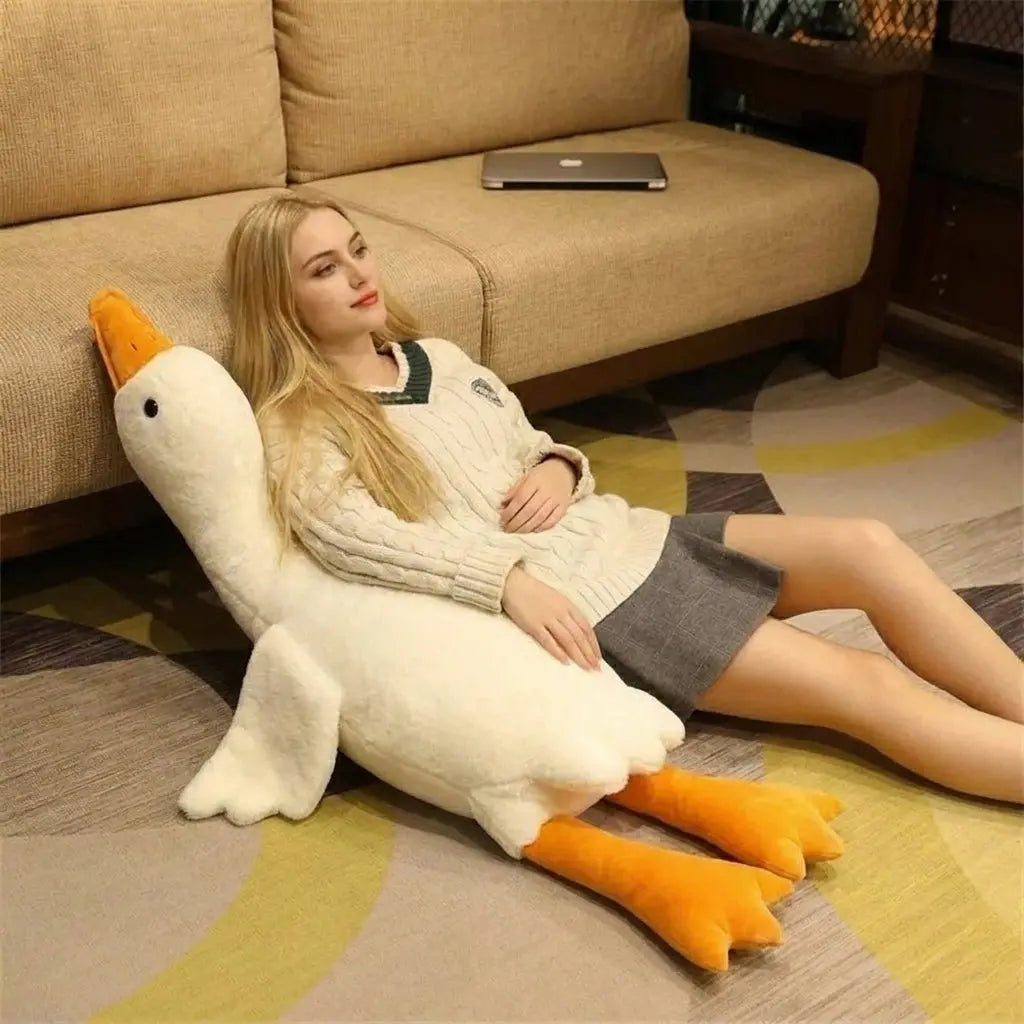 Fenoss® Plush Funny Goose Pillow