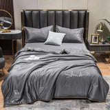 Fenoss® Summer Washed Silk Quilt Set (3 Pcs)
