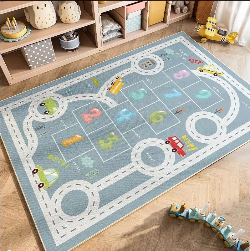 Fenoss® Play Mat Parking Lot Rug
