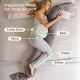 Fenoss® Full Body Support Adjustable Pregnancy Pillow