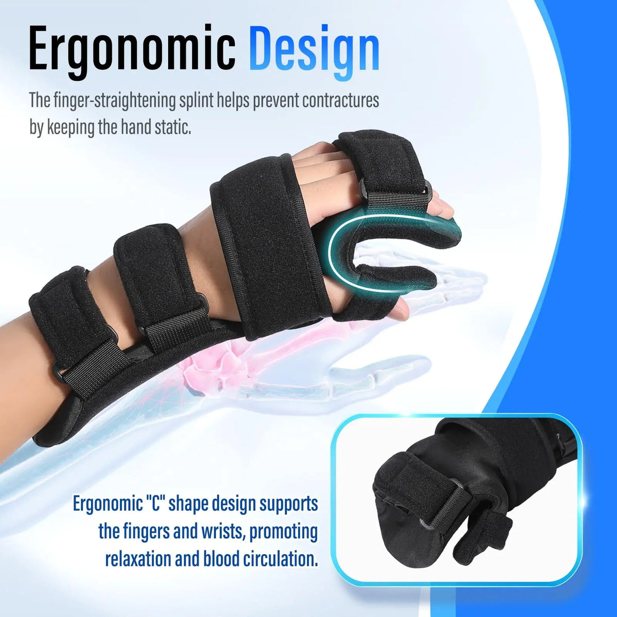 Fenoss® Adjustable Support Hand Brace