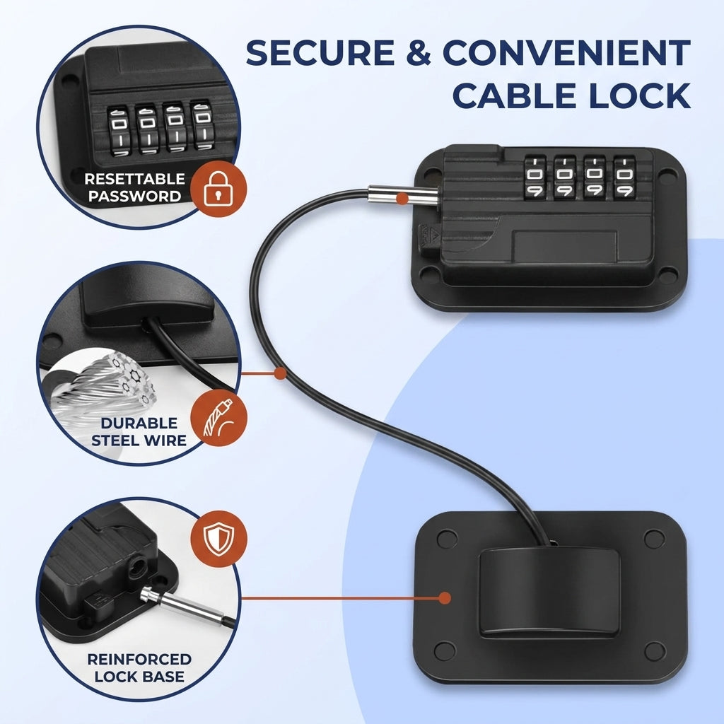 Fenoss® Fridge Combination Lock