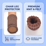 Fenoss® Chair Leg Socks (16 Pcs)
