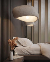 Organic White Cloud Pendant Light – Sphere Shade