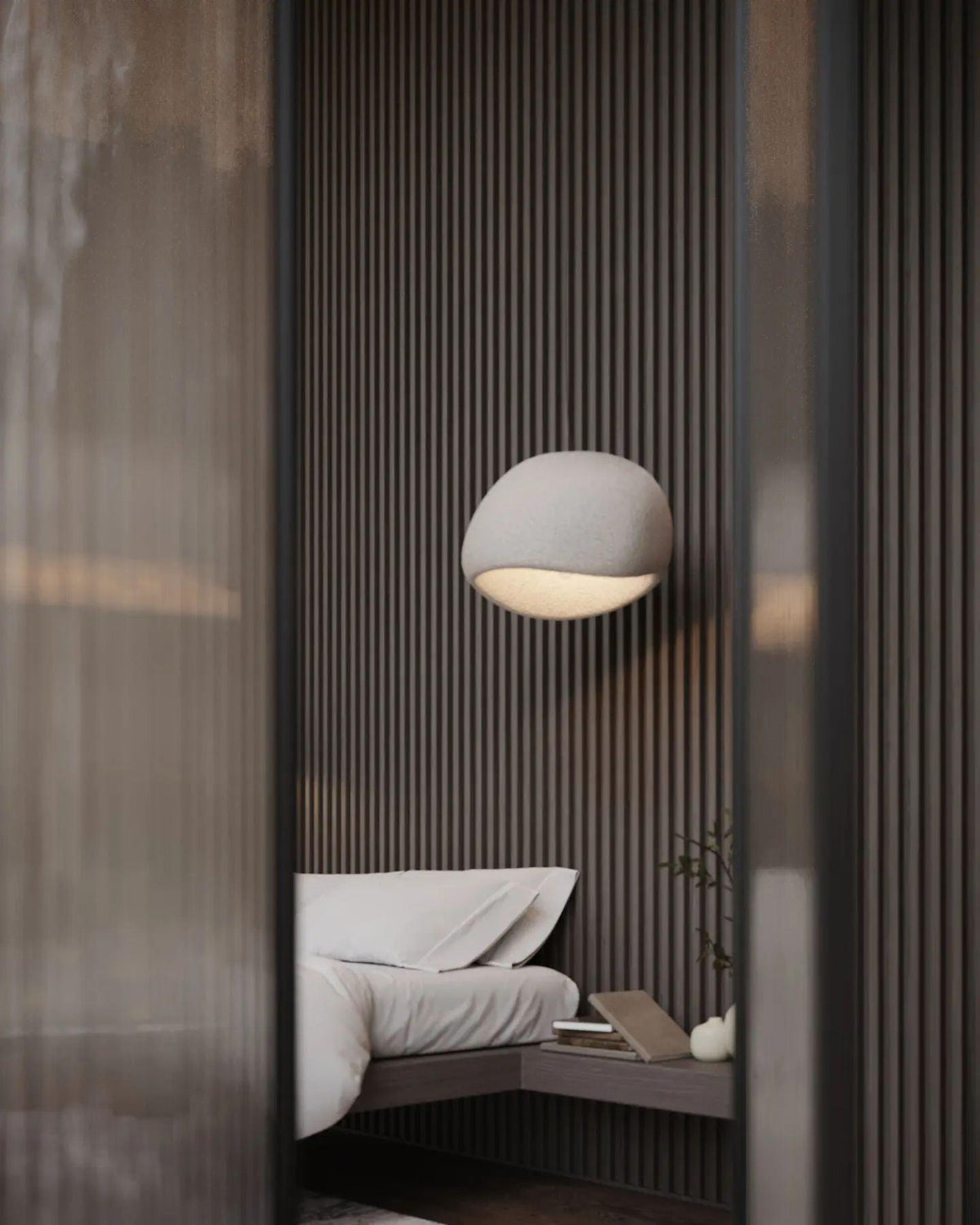 Organic White Cloud Pendant Light – Sphere Shade