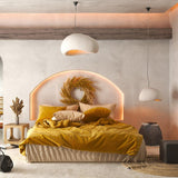 Organic White Cloud Pendant Light – Sphere Shade