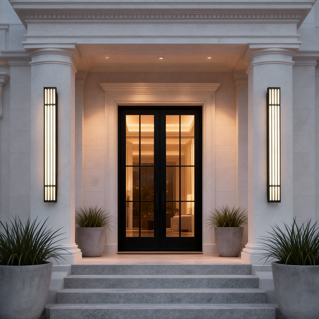 Aluminum Rectangular Wall Light – Up Down for Porches