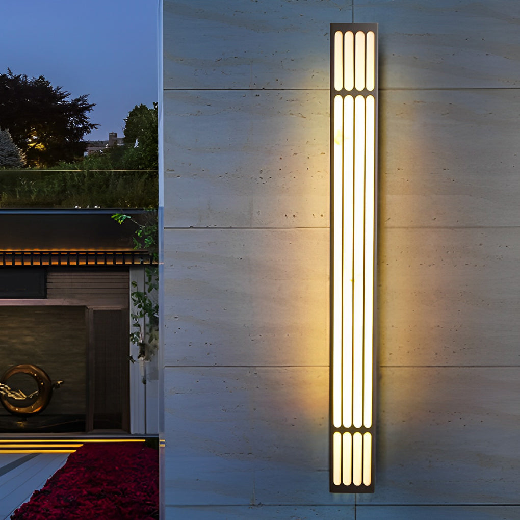 Aluminum Rectangular Wall Light – Up Down for Porches