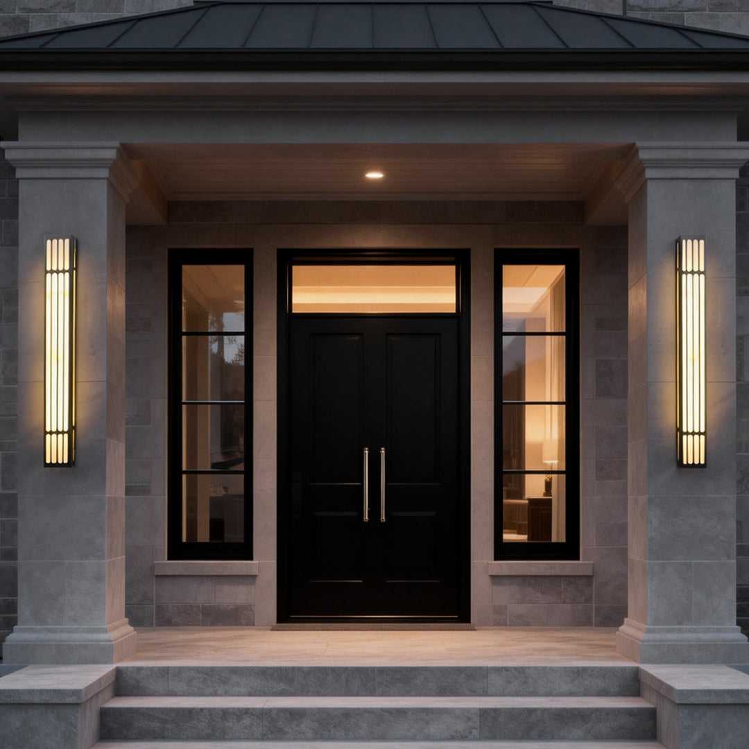 Aluminum Rectangular Wall Light – Up Down for Porches