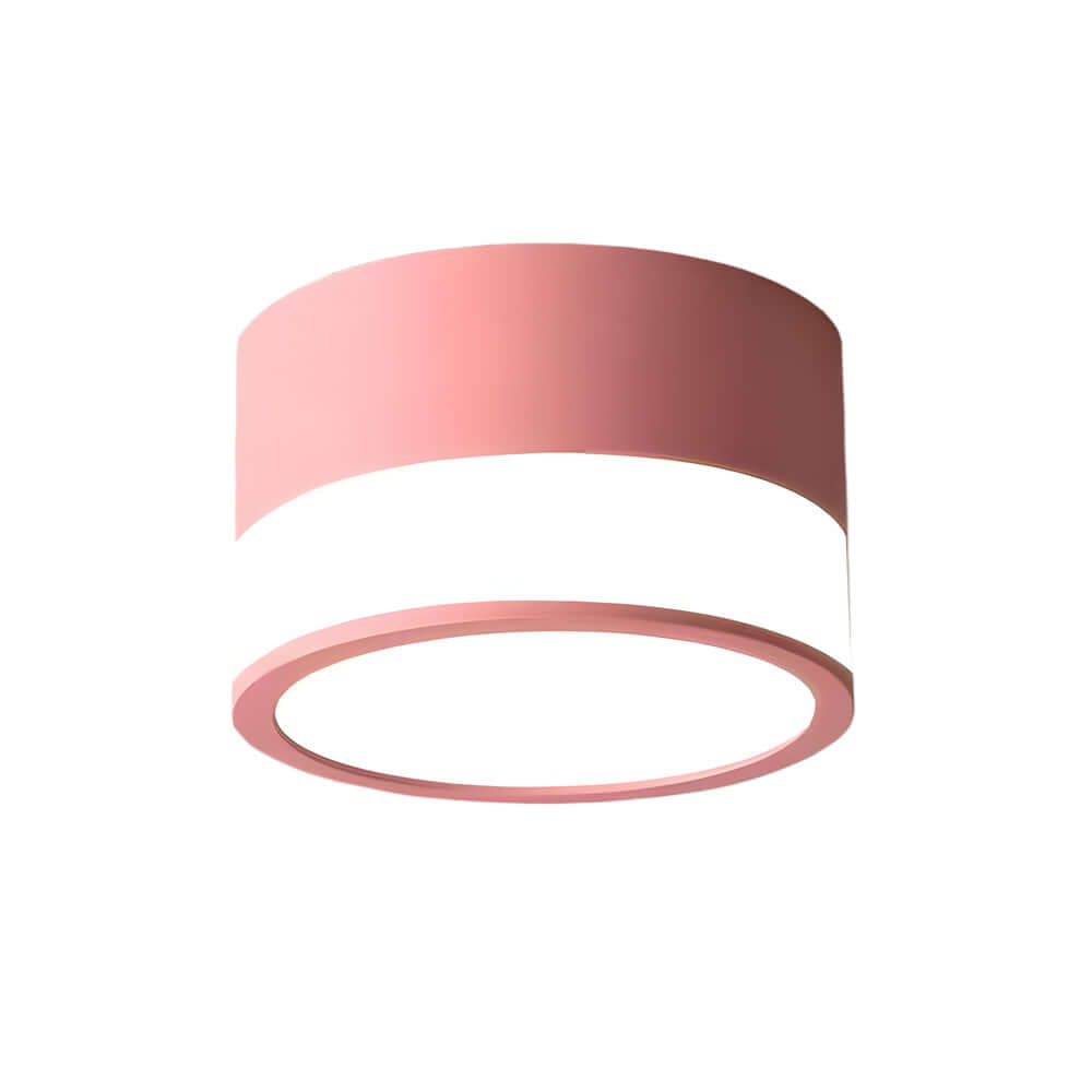 Modern Round Ceiling Light – Flush Mount Disc for Hallways