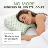 Fenoss® Donut Ear Piercing Relief Pillow for Side Sleepers