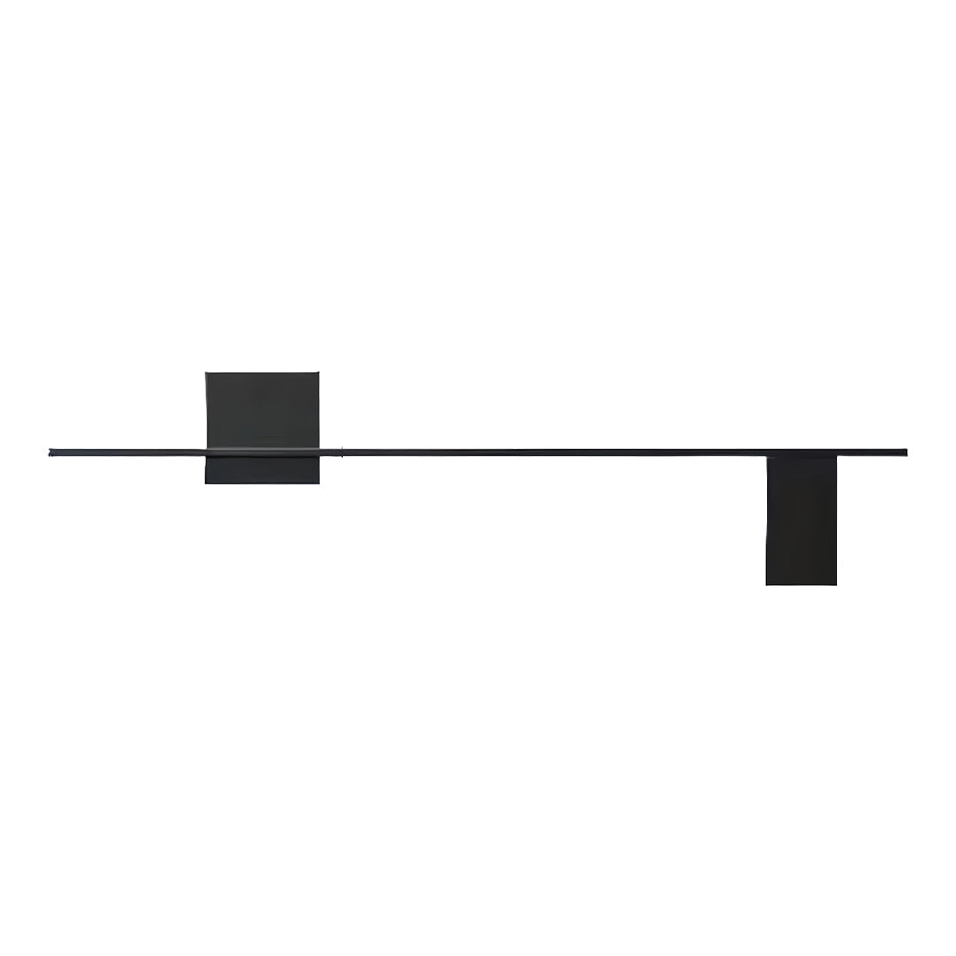 Minimalist Iron Wall Lamp – Square LED for Facades
