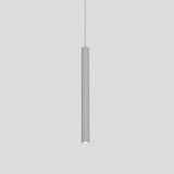 Slim Cylinder Pendant Light – Aluminium for Kitchens