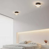 Modern Round Ceiling Light – Flush Mount Disc for Hallways