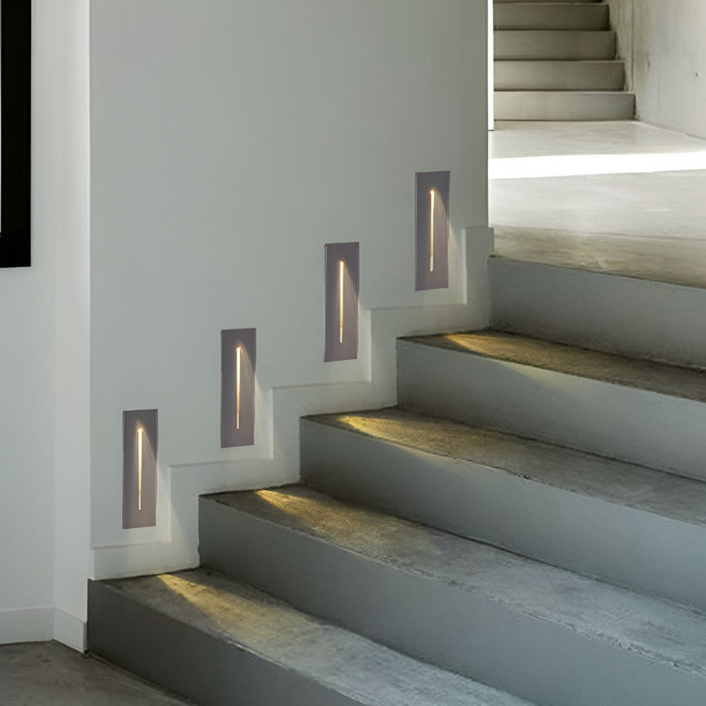 Aluminum Stair Light – Recessed Slit for Stairs