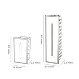 Aluminum Stair Light – Recessed Slit for Stairs