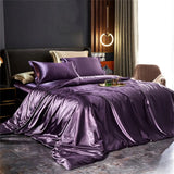 Fenoss® Mulberry Silk Luxury Bedding Set (4 Pcs)