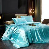 Fenoss® Mulberry Silk Luxury Bedding Set (4 Pcs)