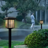 Vintage Aluminum Lawn Light – Solar LED for Gardens (2 Pack)