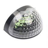 Modern Black Fence Light – Solar Downward LED for Decks (4 Pack)