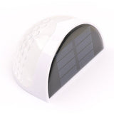Modern Black Fence Light – Solar Downward LED for Decks (4 Pack)