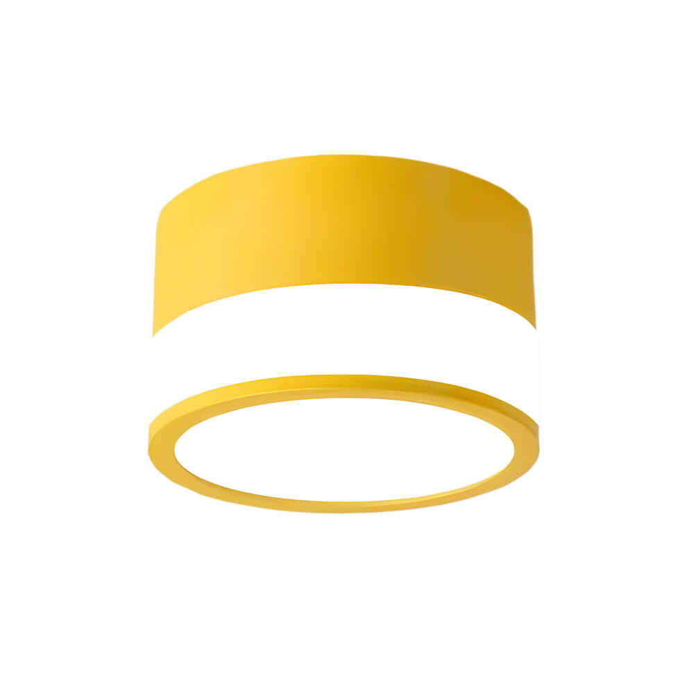 Modern Round Ceiling Light – Flush Mount Disc for Hallways