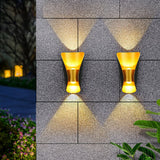 Modern Metal Wall Light – Small Up Down LED for Entryways