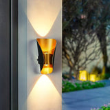 Modern Metal Wall Light – Small Up Down LED for Entryways