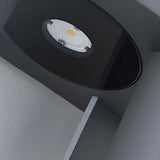 Modern Aluminum LED Bollard Light – 4-Beam for Pathways