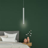 Slim Cylinder Pendant Light – Aluminium for Kitchens