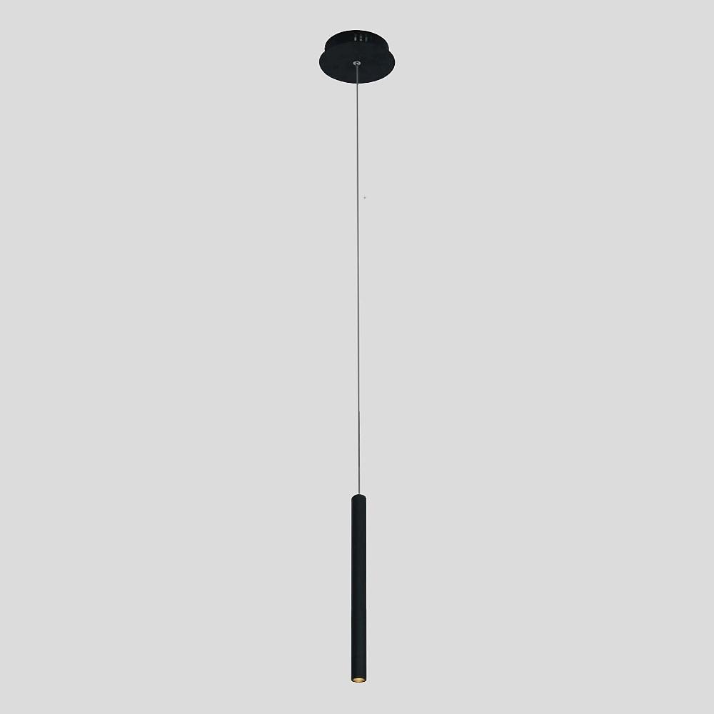 Slim Cylinder Pendant Light – Aluminium for Kitchens