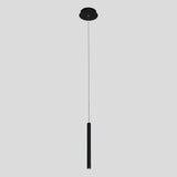 Slim Cylinder Pendant Light – Aluminium for Kitchens